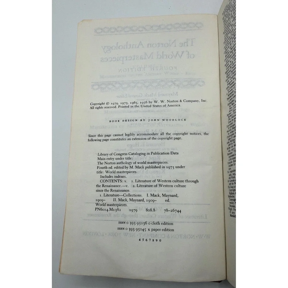 N/A norton anthology